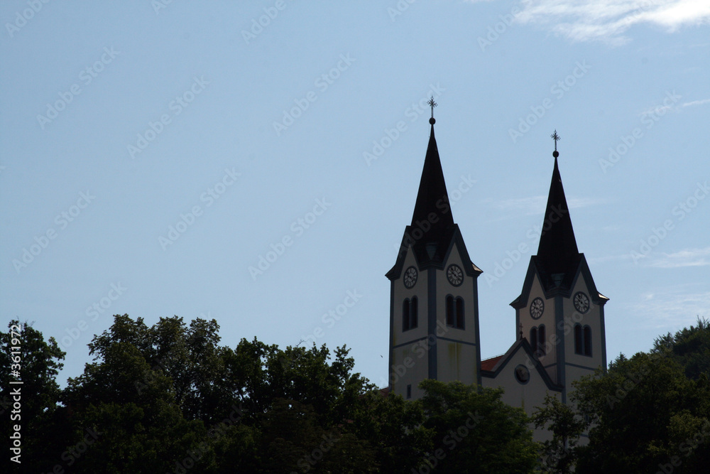 sloveian church towers