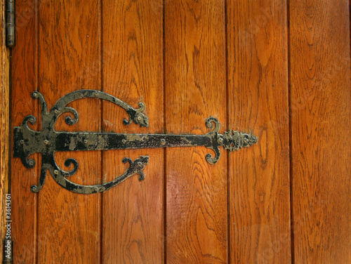 Old Door Hinge