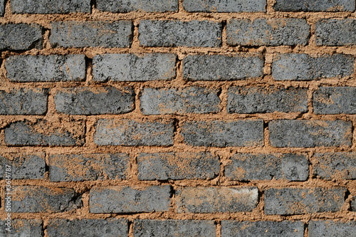 Grey brick wall