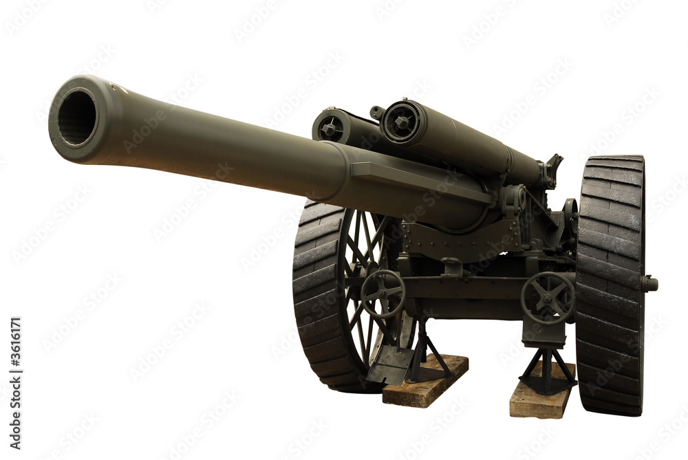 russian cannon from second world war