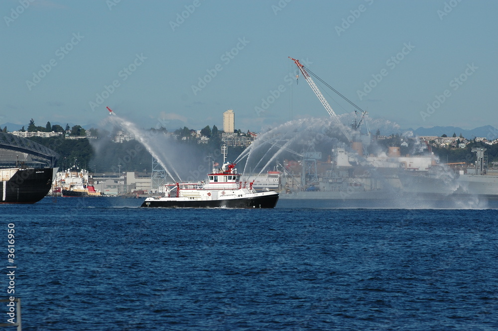Seattle Firefighting Boat