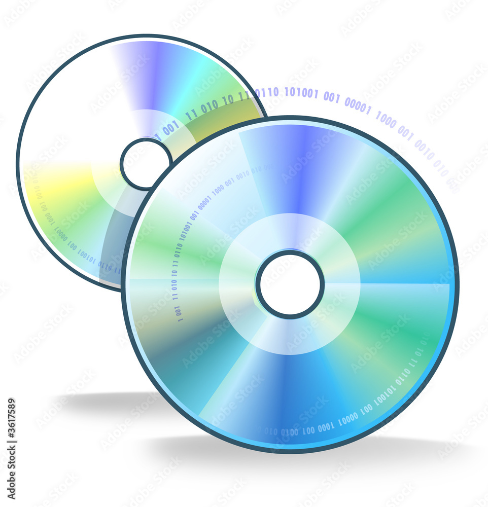 Two compact disks