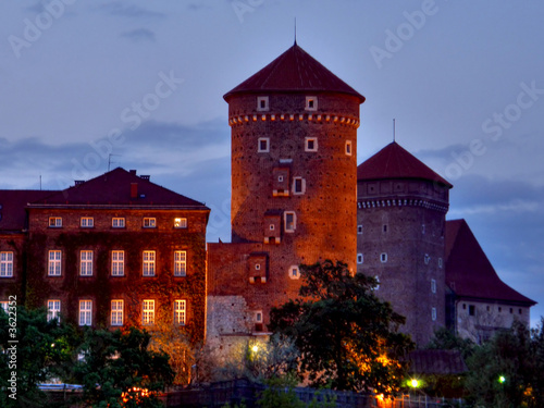 Wawel. Krakow. An ancient part of city.