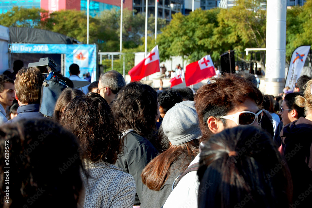 Obraz premium Crowd