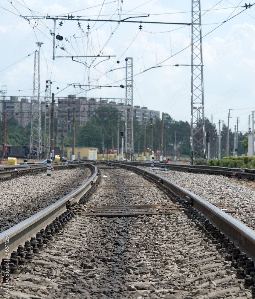 Fototapeta premium railway