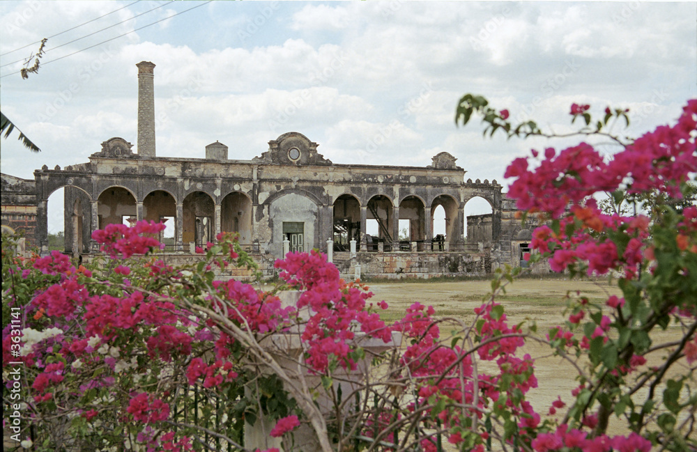 Obraz premium Hacienda Santo Rosa, Yucatan, Mexiko