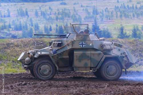 sdkfz 222 german historic ww2 armored vehicle