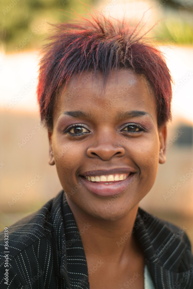 African American businesswoman portrait African American businesswoman portrait