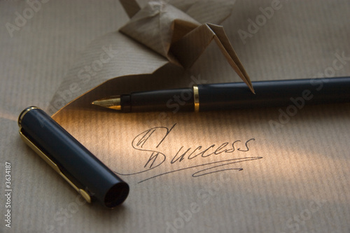 origami and success on the paper