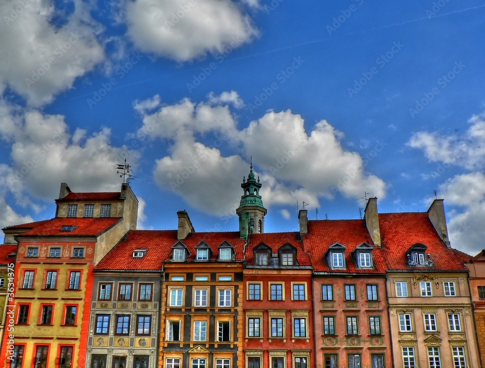 Old city in Warsaw