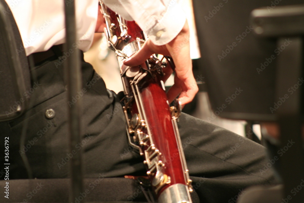 Fototapeta premium main de musicien