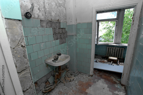 abandoned building