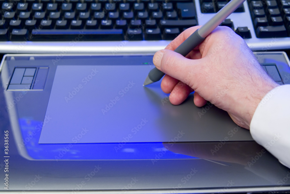 Zeichnen mit einem Graphik Tablet Zeichnen mit einem Graphik Tablet