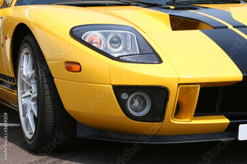 Yellow supercar © Christopher Dodge