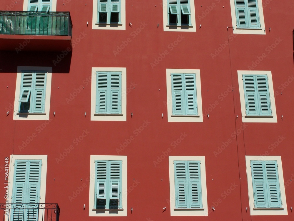 Obraz premium façade ocre