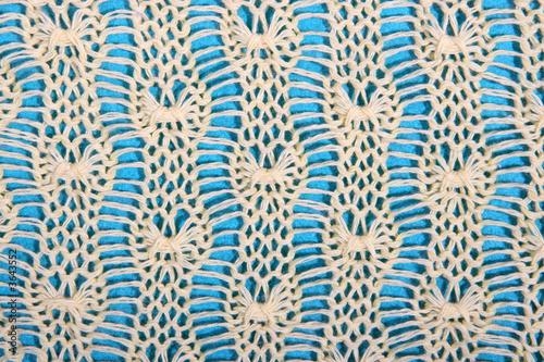 The pattern of a product from a wool in the form of a background