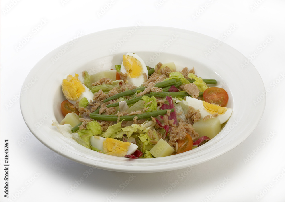 Egg and tuna salad Egg and tuna salad