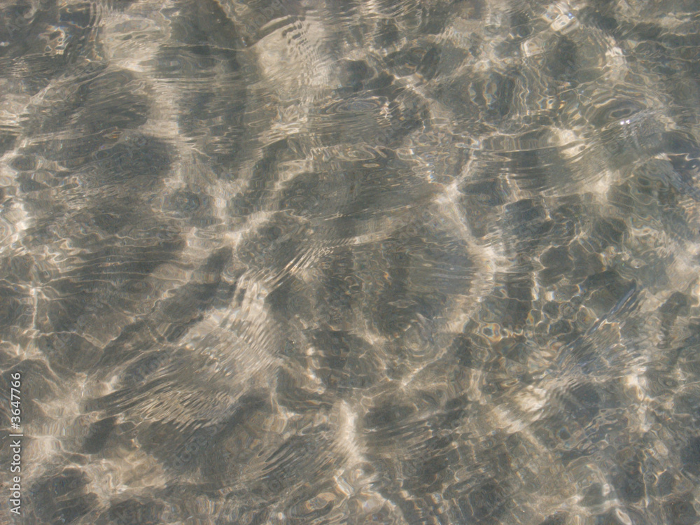 Fototapeta Water surface with small waves