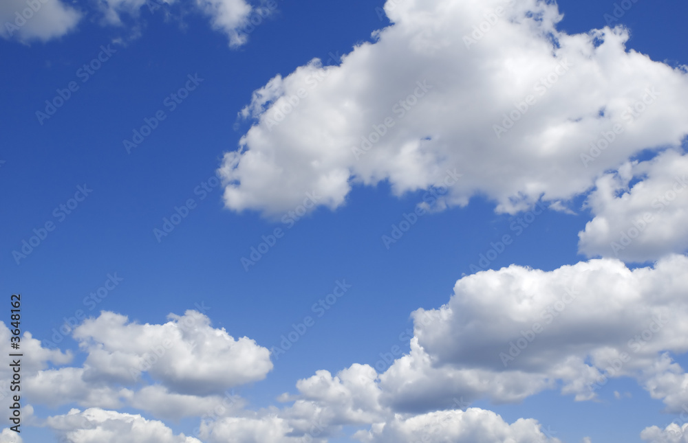 Obraz premium leaden clouds. grey clouds and blue sky