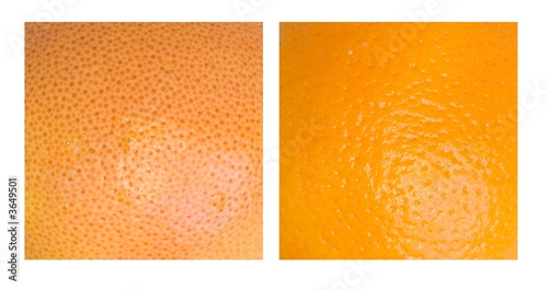 Texture. grapefruit and orange