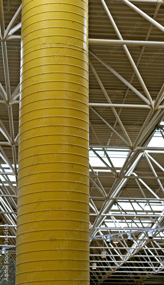 Yellow Column and Steel
