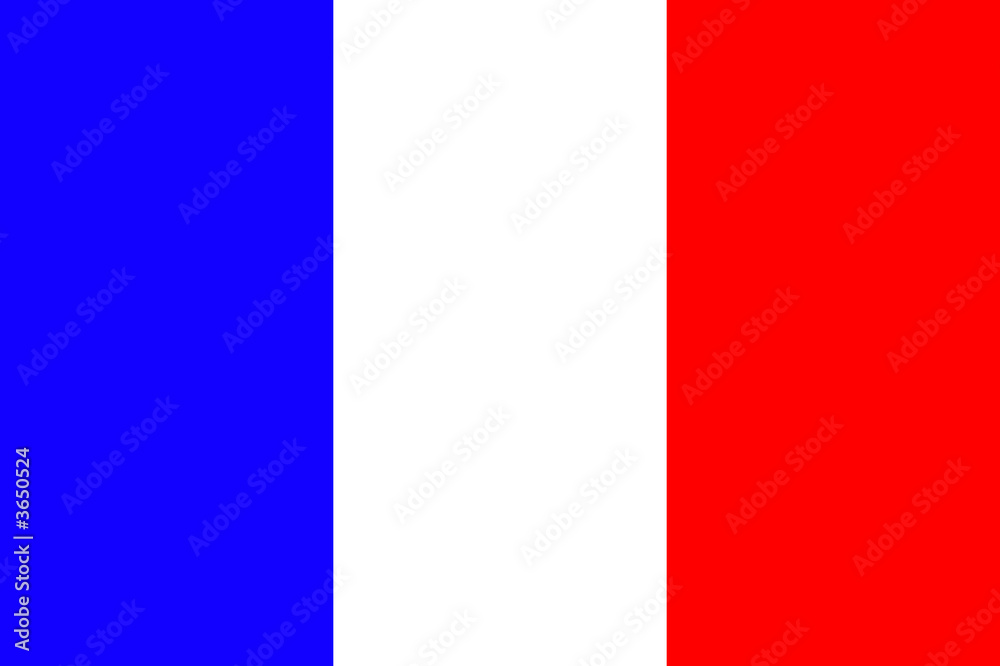 Nationalflagge Frankreich