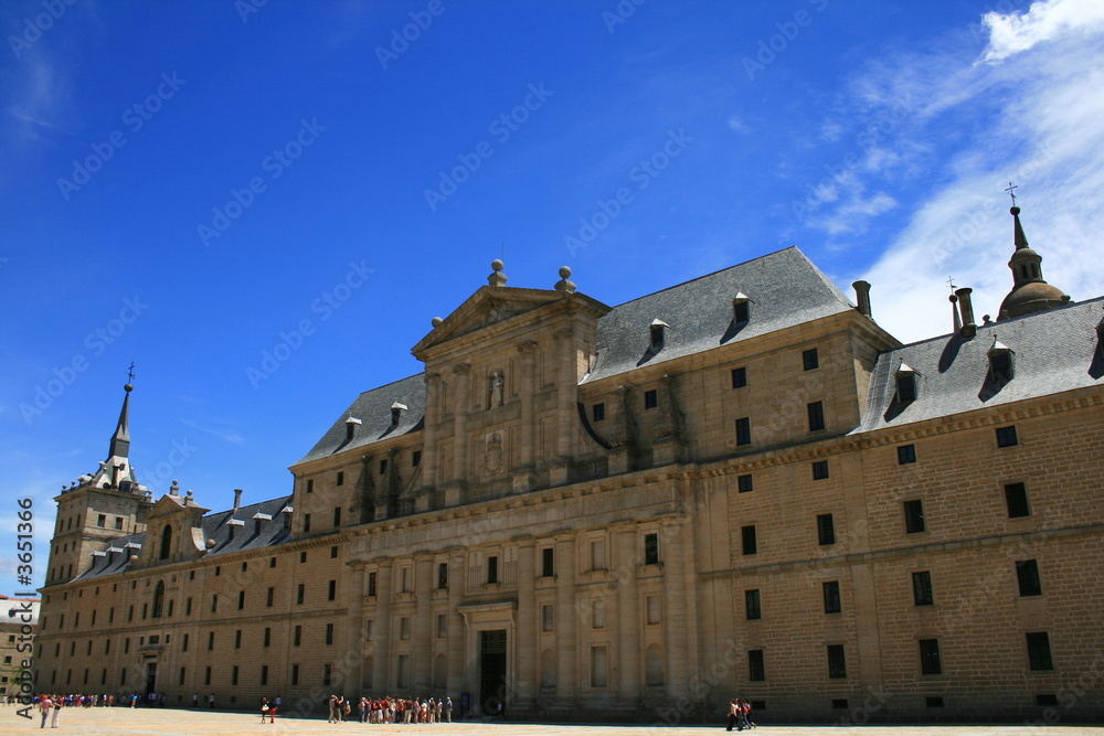 esplanada este del Monasterio del Escorial