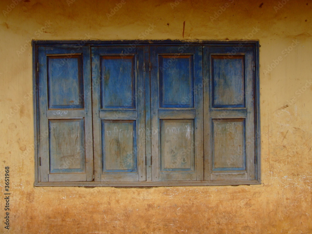 Facade coloniale Facade coloniale