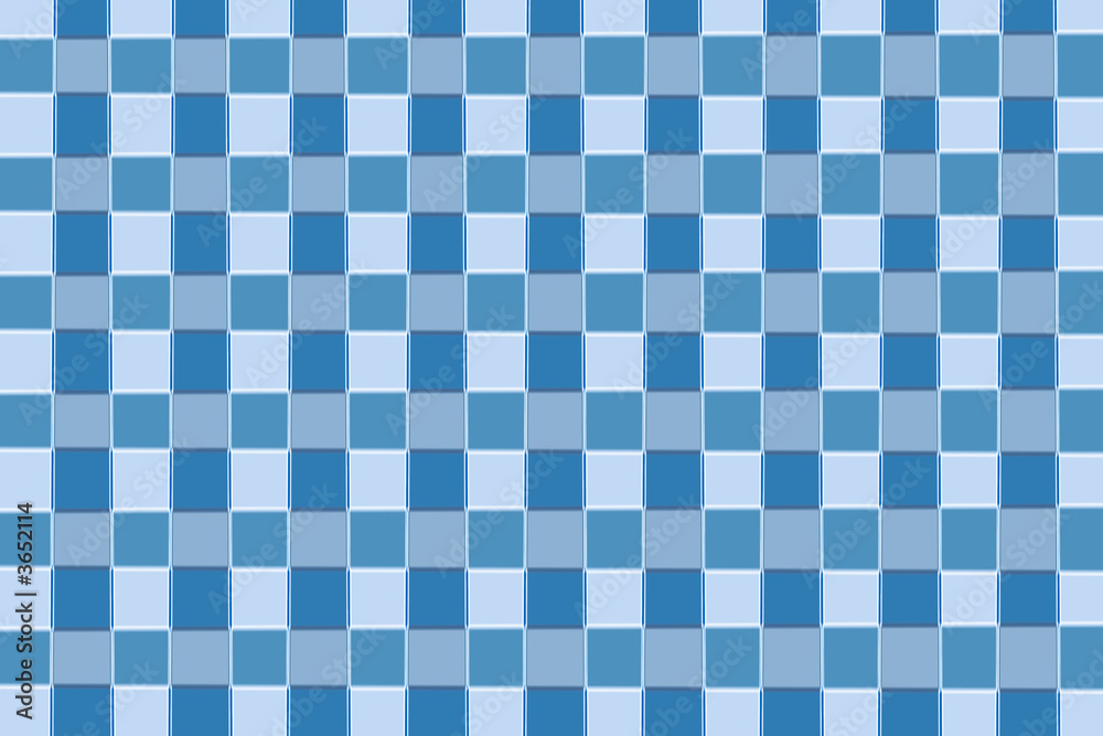 An abstract illustration of a blue checkerboard An abstract illustration of a blue checkerboard
