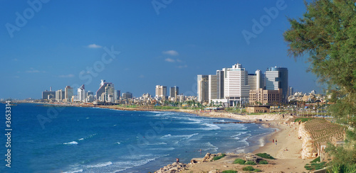 Panoramic view if Tel-Aviv