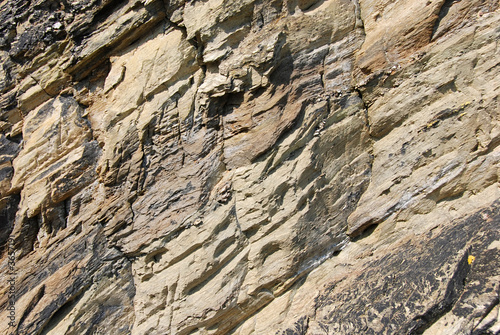 Rock surface in closeup