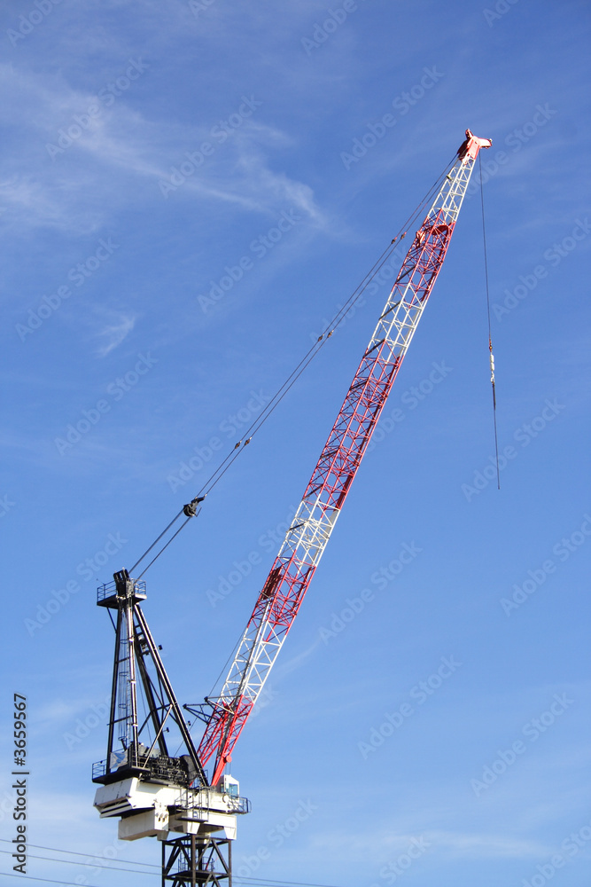 Large tall crane