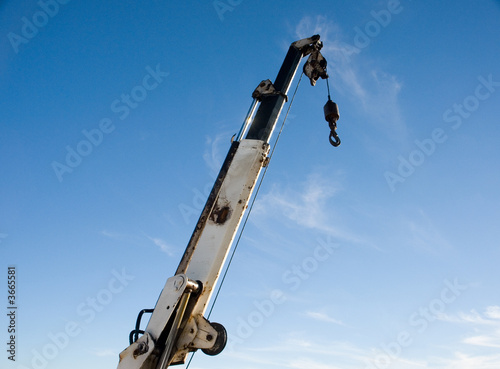 close up crane hoist