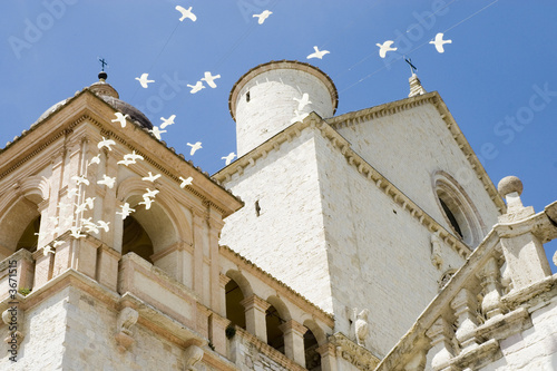 basilica of Saint Francis in Assisi