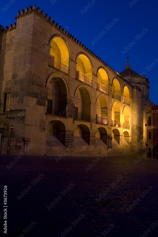 The Mezquita of Cordoba at Night