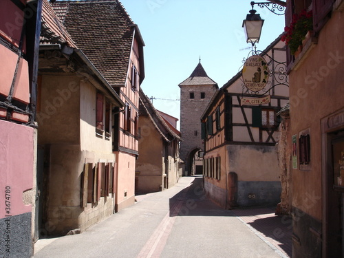 Village fortifié de Dambach-La-Ville (Alsace)