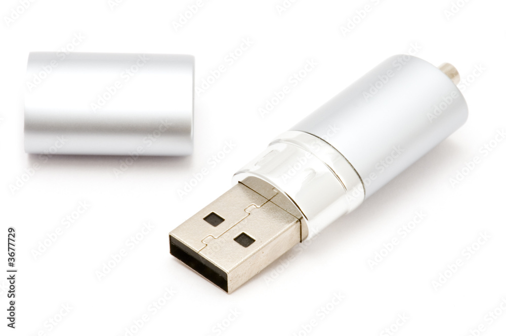 series object on white USB Flash series object on white USB Flash