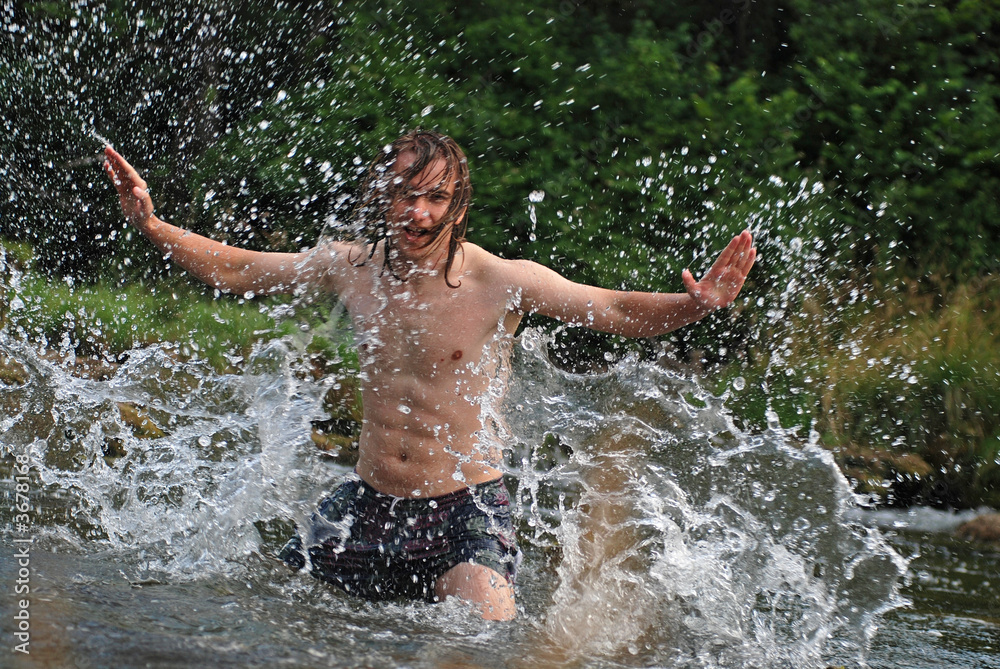 Fototapeta premium splash