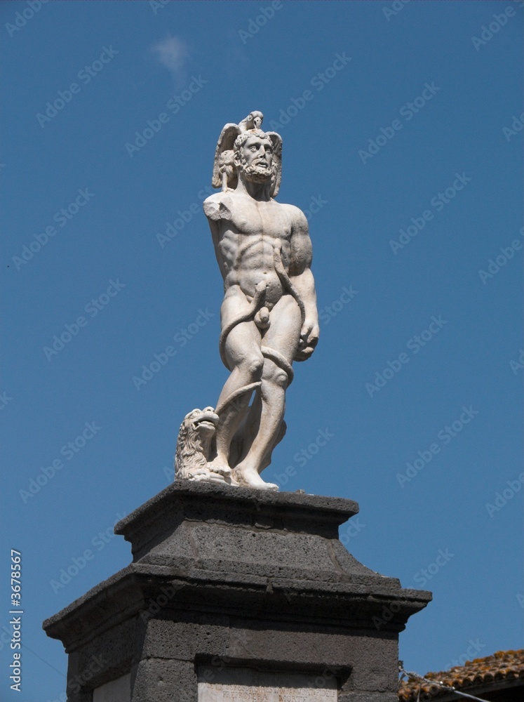 Randazzo Vecchio statua gigante Piracmone