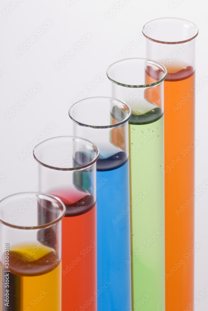 glass test tubes filled with colorful liquids glass test tubes filled with colorful liquids
