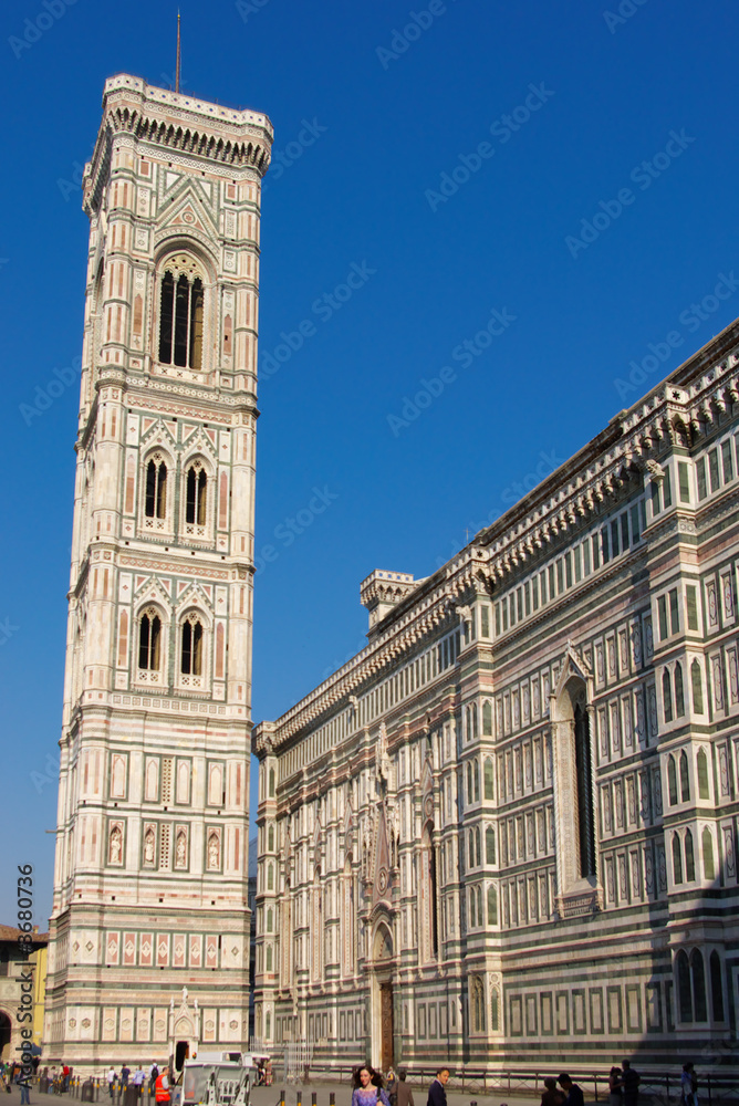 bell tower in Florence