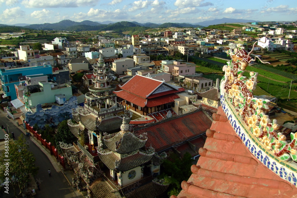 Fototapeta premium Village, Vietnam