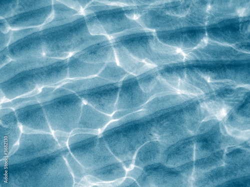 Abstract sea floor - water waves and ocean floor
