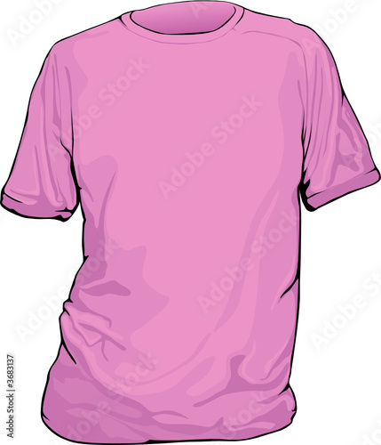 Pink T-shirt photo