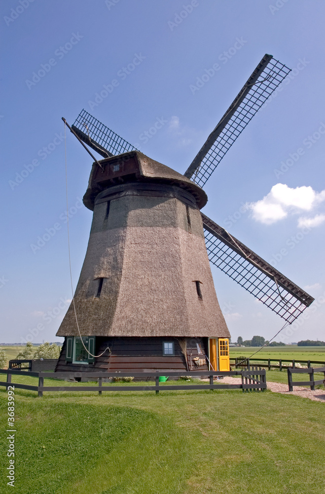 A Dutch Windmill A Dutch Windmill