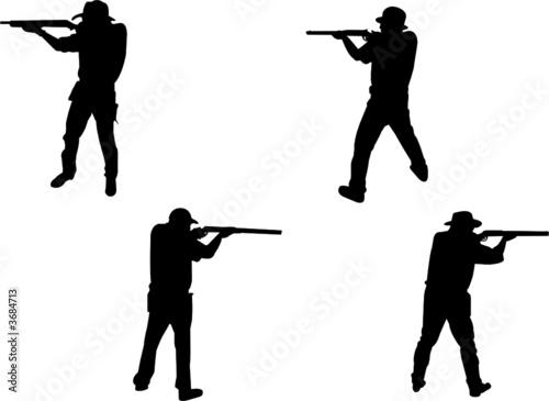 riflemen silhouettes
