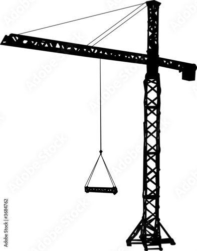 towercrane silhouette