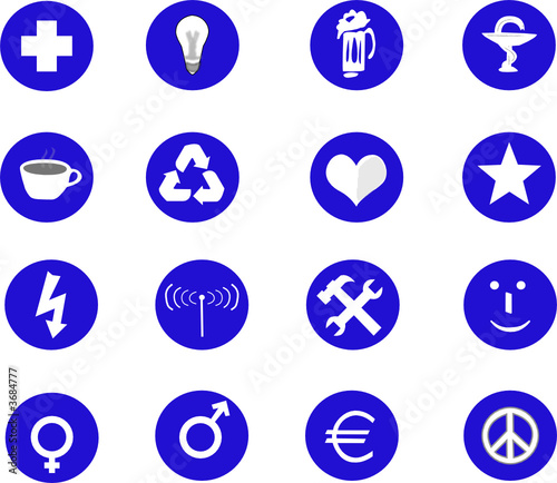 various icons © Slobodan Djajic