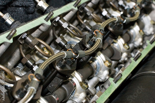 inner parts of an powerful engine © Oleg Kozlov