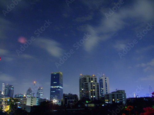 Ville de nuit  Thailande